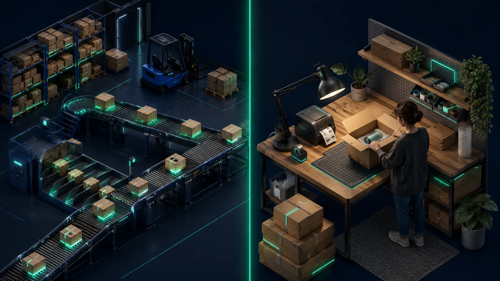 Amazon FBA vs FBM: side-by-side fulfillment model comparison